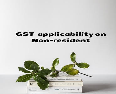 GST applicability on Non-Resident