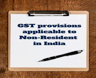 GST provisions applicable to Non-residents in India