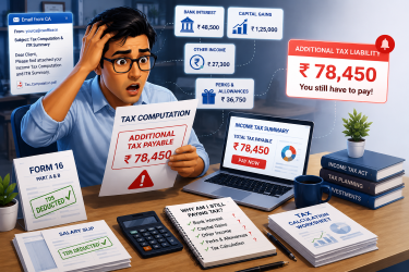 Why Salaried Employees Still Have to Pay Tax While Filing ITR Despite Full TDS Deduction